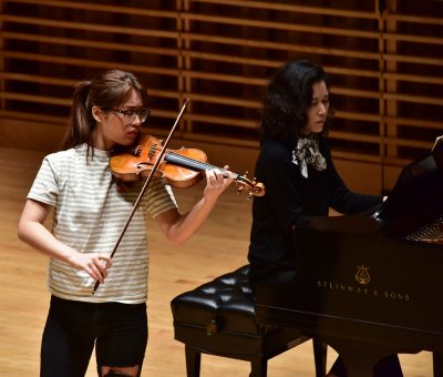 Young Artist Performing