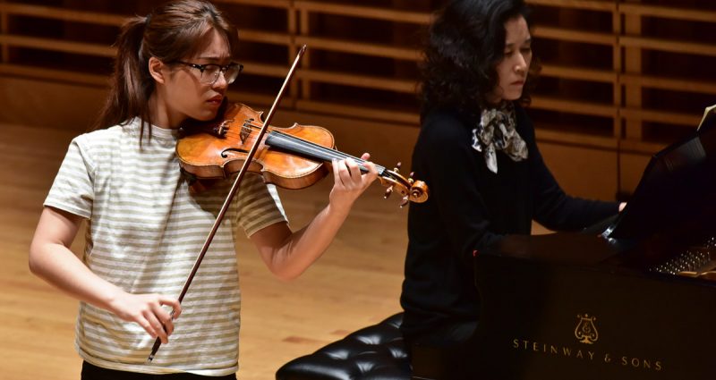 Young Artist Performing