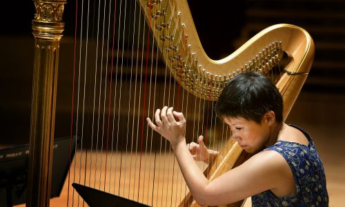 Harpist June Han