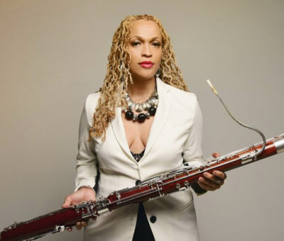 Photo of bassoonist Monica Ellis