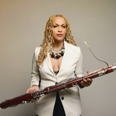 Photo of bassoonist Monica Ellis