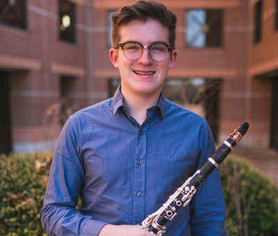 Headshot of 2019 clarinet fellow Colby Bond