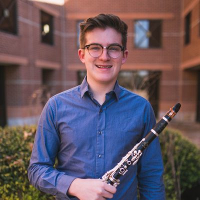 Headshot of 2019 clarinet fellow Colby Bond