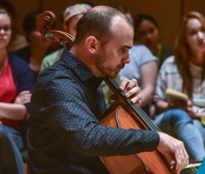 Cellist Daniel McDonough