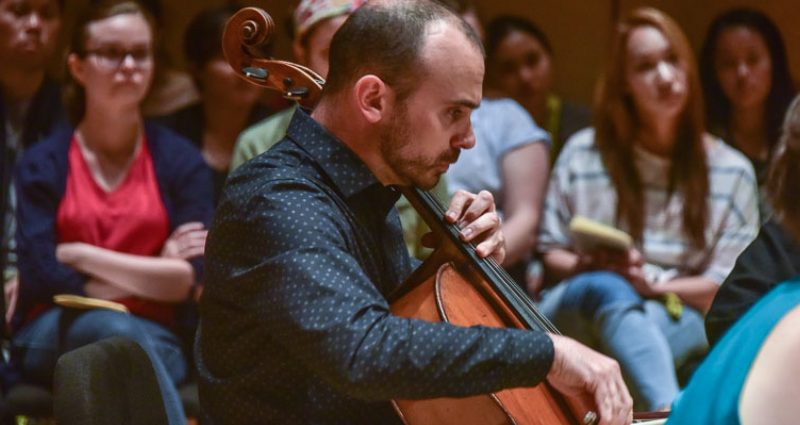 Cellist Daniel McDonough