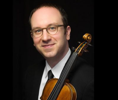 Violinist David Bowlin