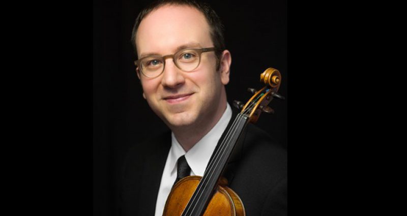Violinist David Bowlin