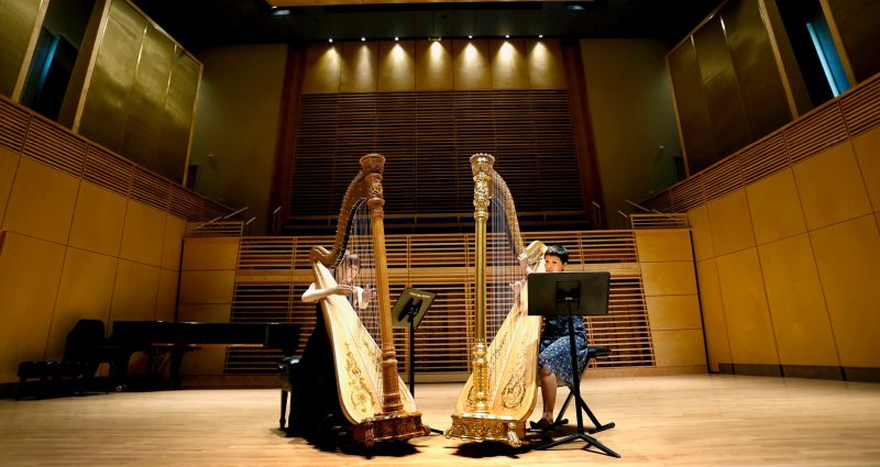 Harpist June Han