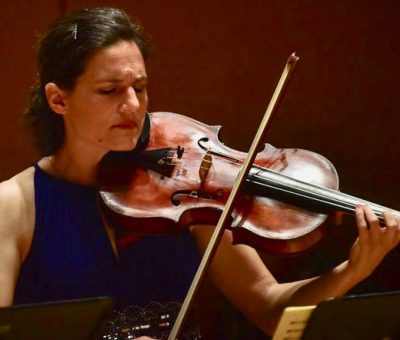 Violist Liz Freivogel