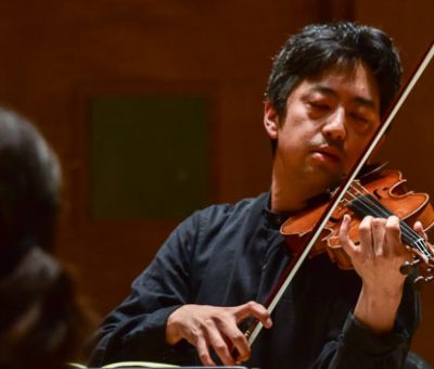 Violinist Nelson Lee