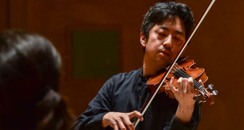 Violinist Nelson Lee