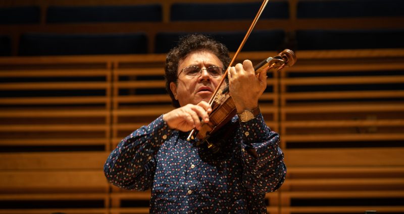 Violinist Sergiu Schwartz