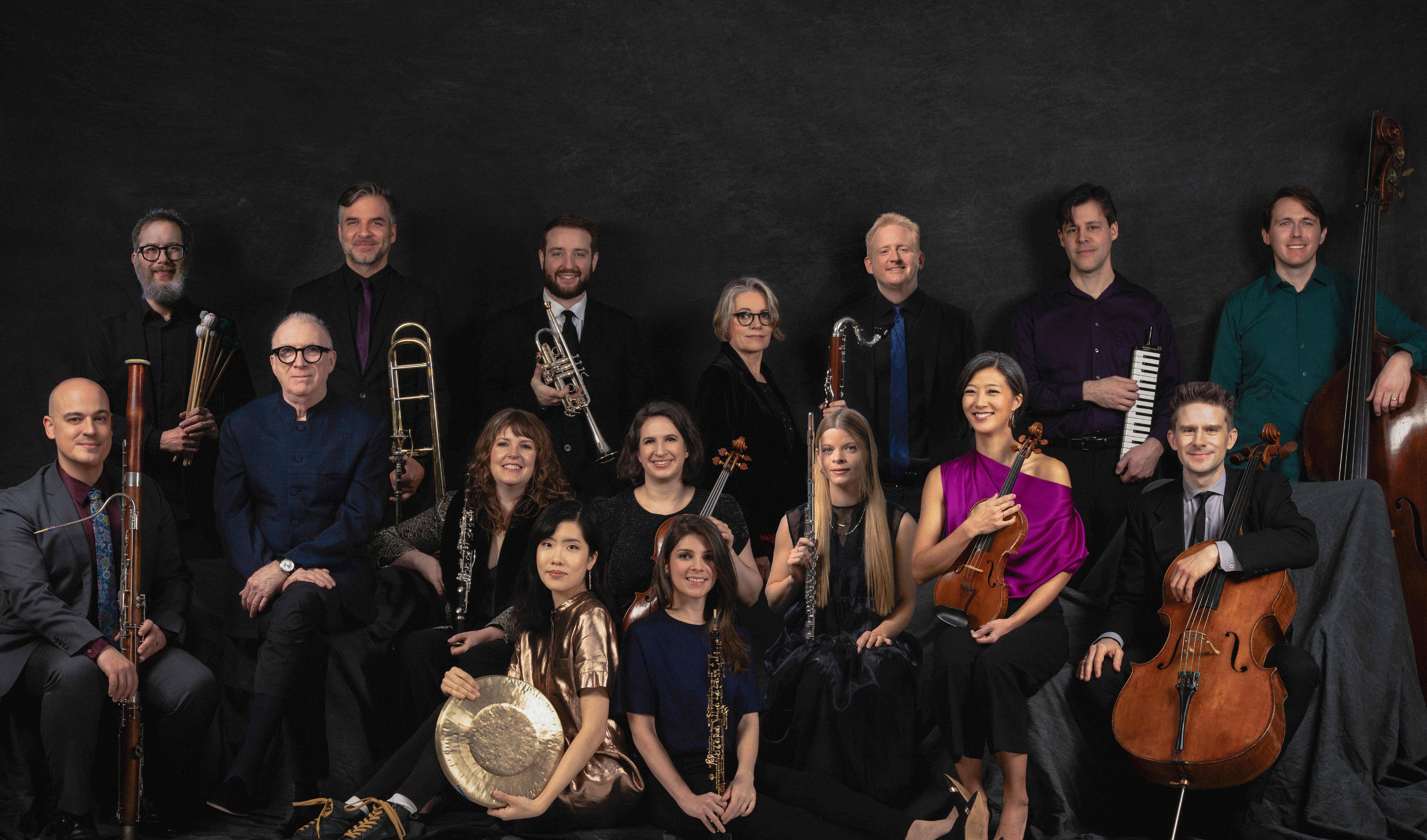 Photo of the Talea Ensemble.