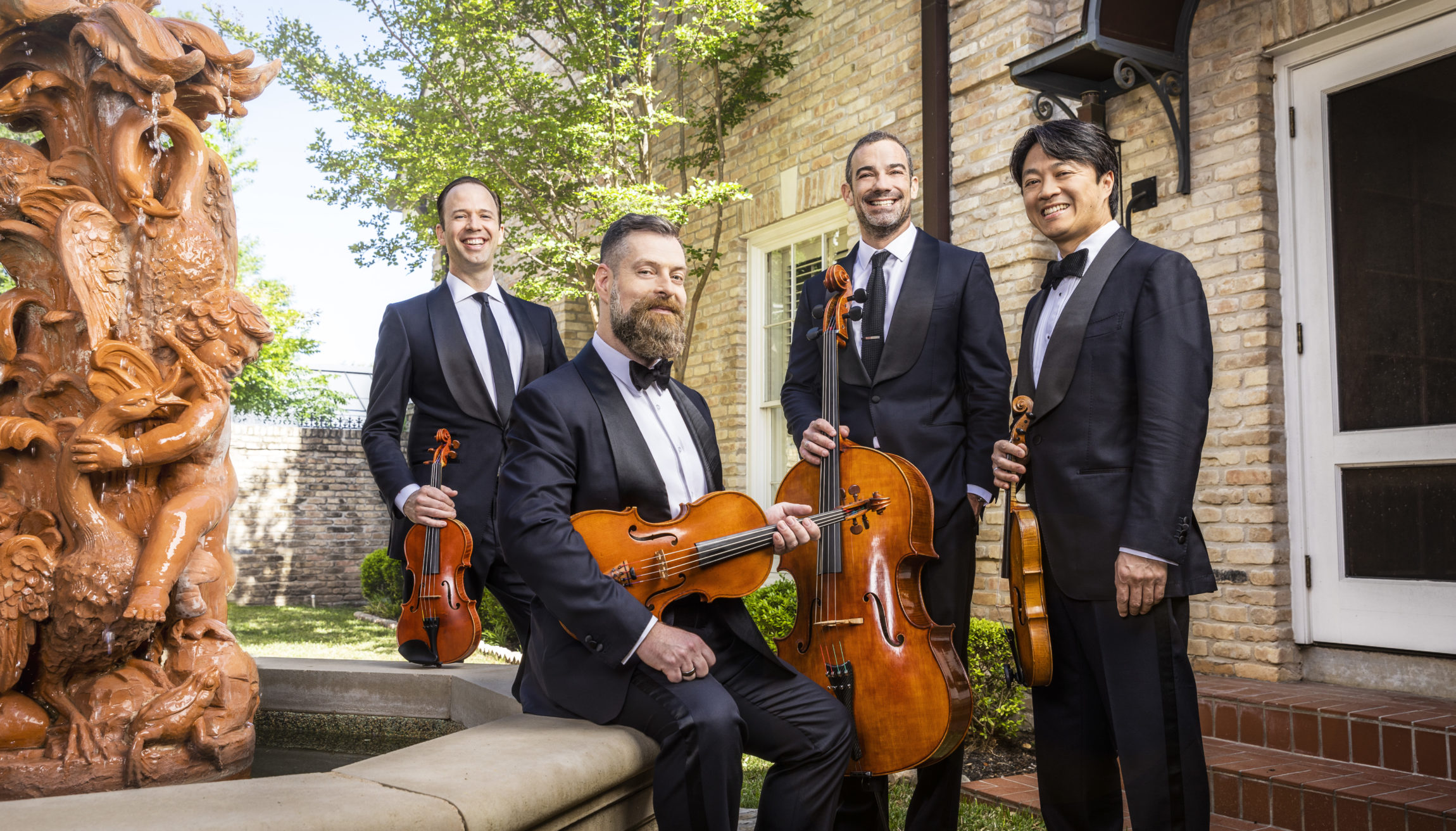 Photo of the Miro Quartet