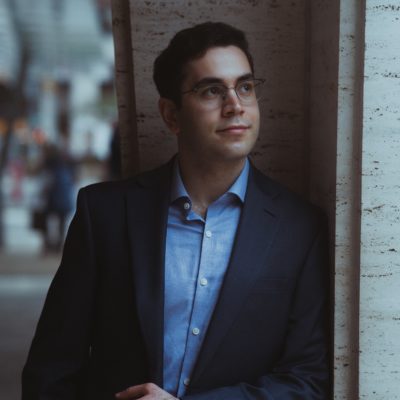 Photo of piano fellow Nabeel Hayek.