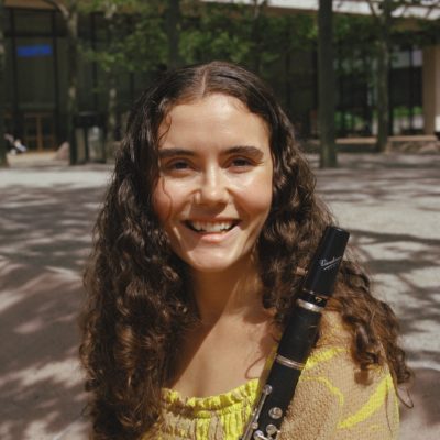 Photo of Clarinet Fellow Katia Waxman.