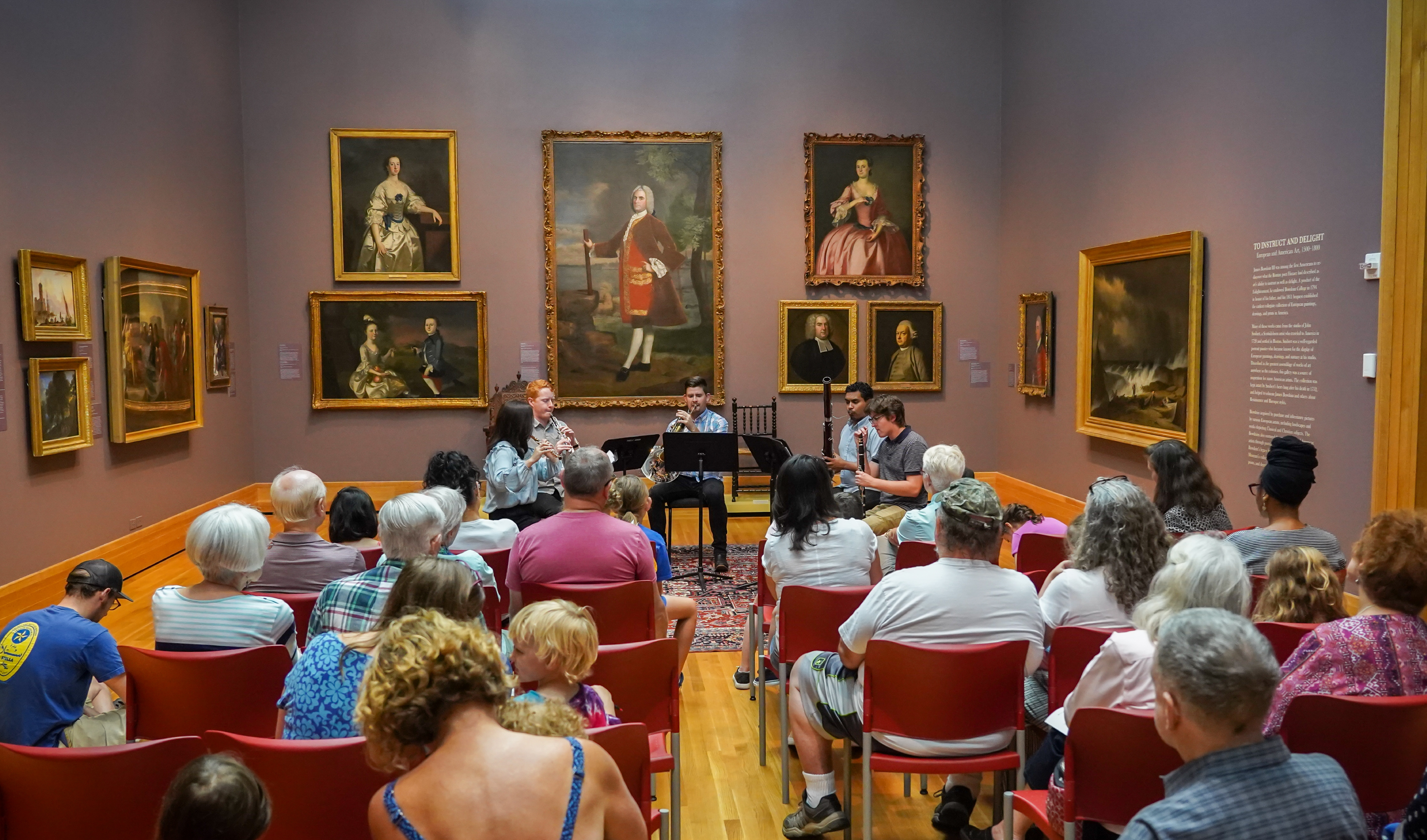 Music presented at Bowdoin College Museum of Art.
