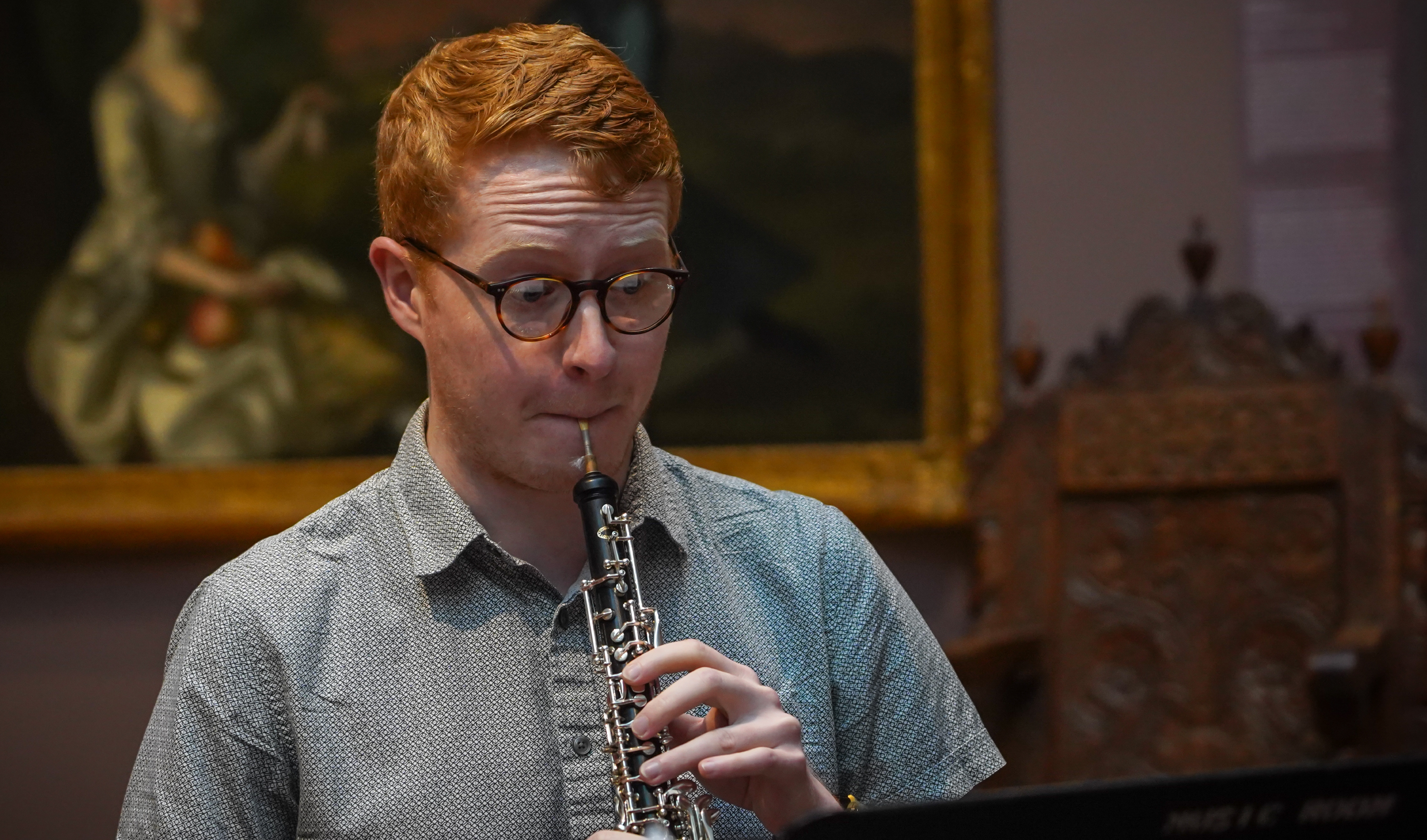 Oboe Fellow at the Museum