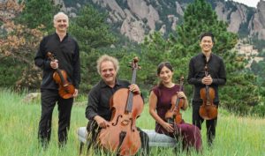 Photo of the Takacs Quartet