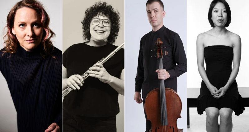 Members of Ensemble Dal Niente.