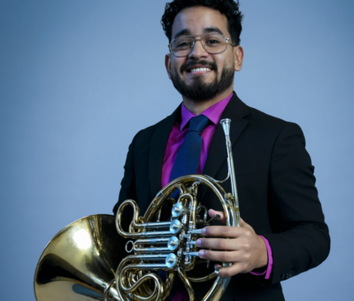 Photo of Horn Fellow Oved Rico.