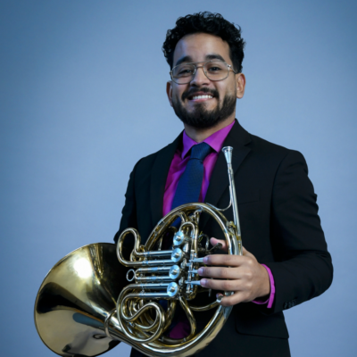 Photo of Horn Fellow Oved Rico.