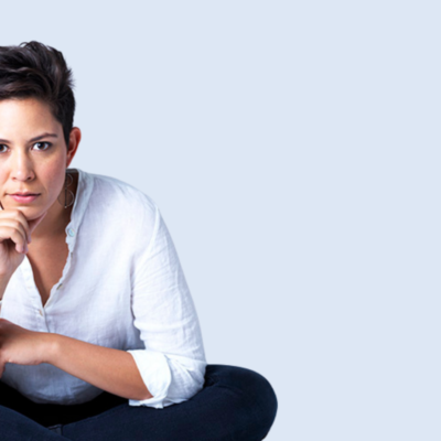Photo of composer Elizabeth Ogonek.