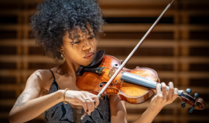 Young Artist Performing