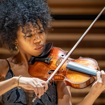 Young Artist Performing