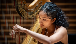 Young Artist Performing