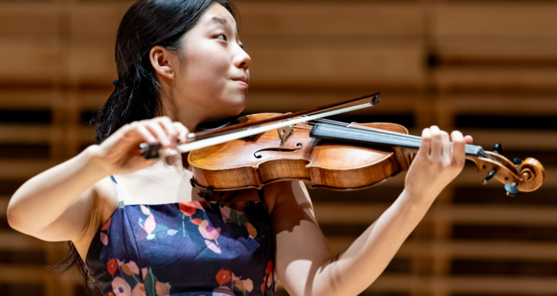Young Artist performing