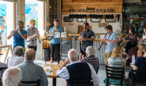 Performers at Flight Deck