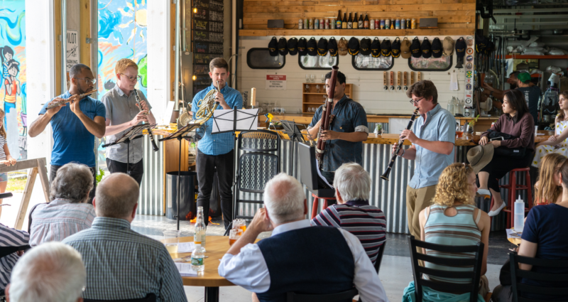 Performers at Flight Deck